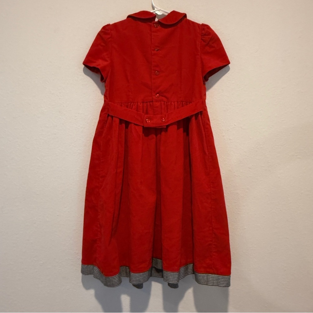 Luli & Me Elegant Red classic Dress - Picture 5 of 6